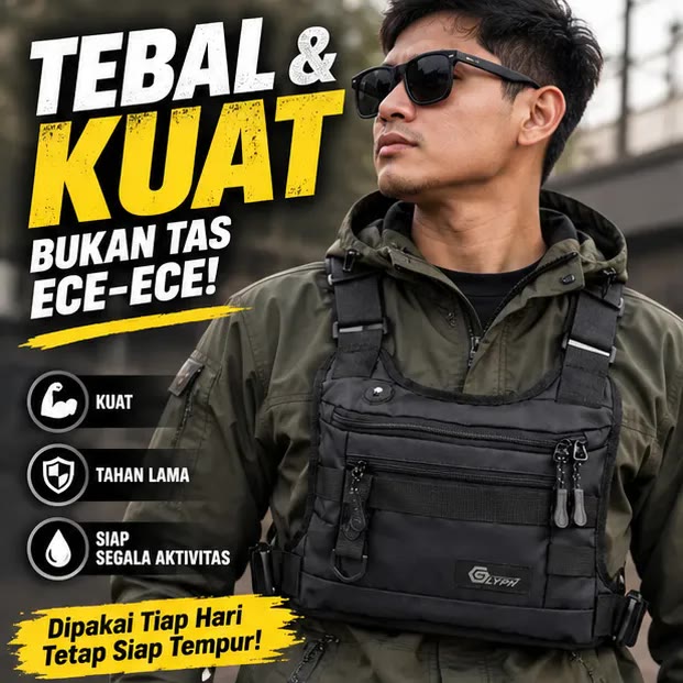 Tas Rompi Tactical Premium - tebal dan kuat